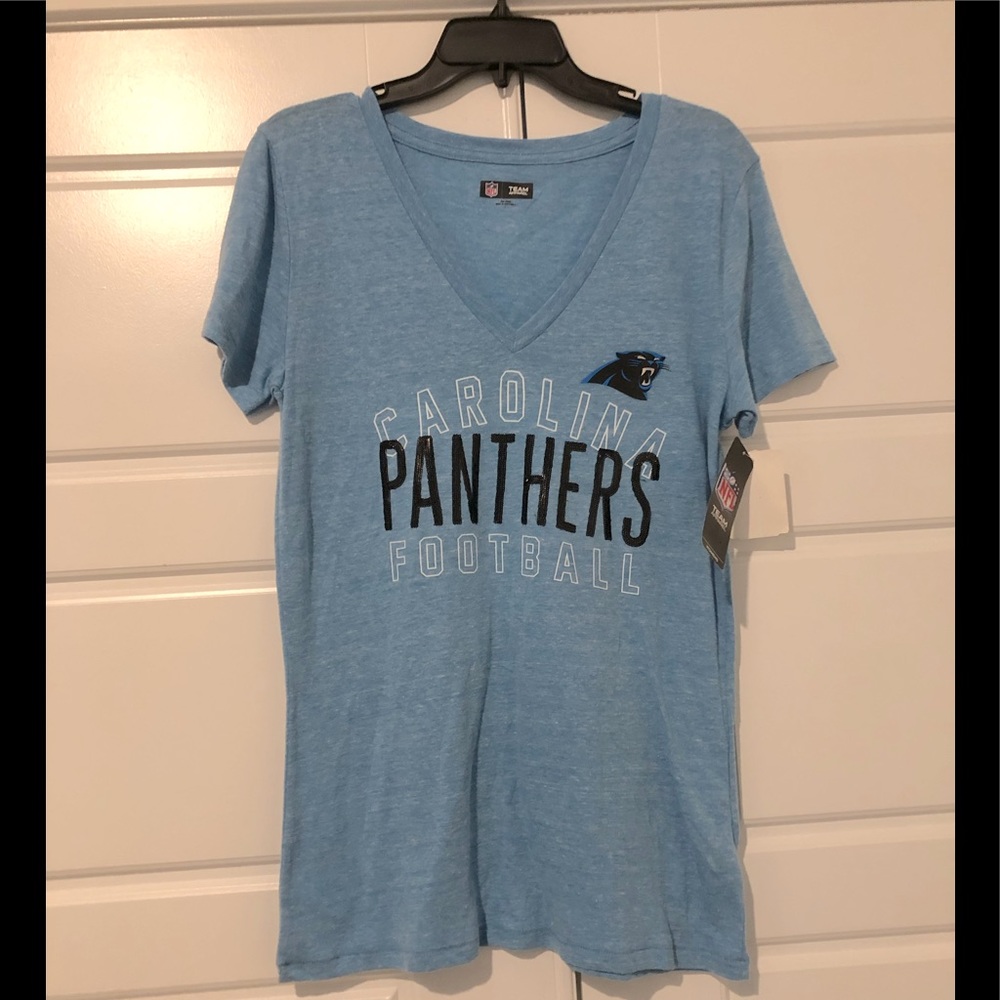NFL Womens Large Panthers Top